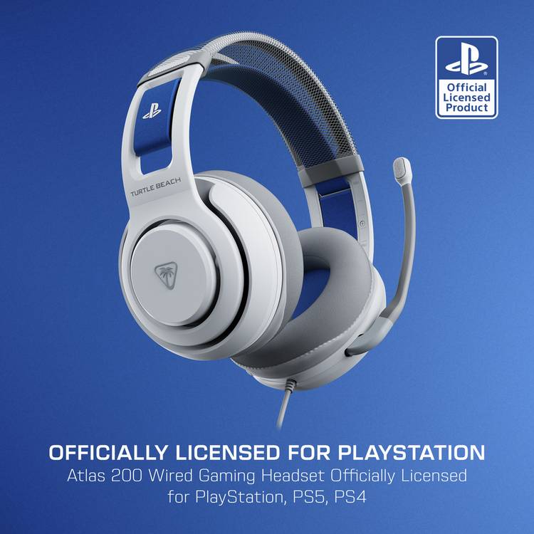 Turtle Beach Atlas 200 wired gaming headset (British brand)