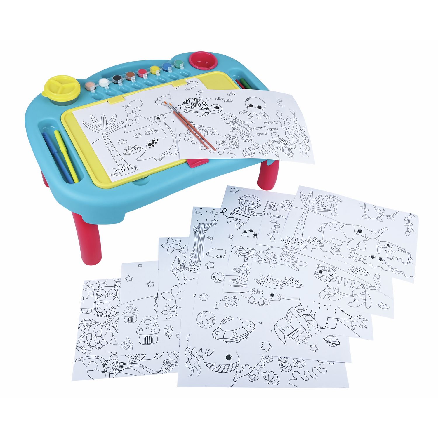 Chad Valley draw and carry art desk, imported from the UK