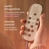 Homedics Bridge Massage Cushion vibroacoustic therapy cushion, UK version