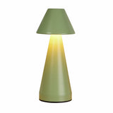 Searchlight Metal Rechargeable Cone LED Table Lamp - Sage