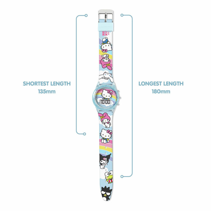 Hello Kitty kids digital watch and bracelet set, imported from the UK