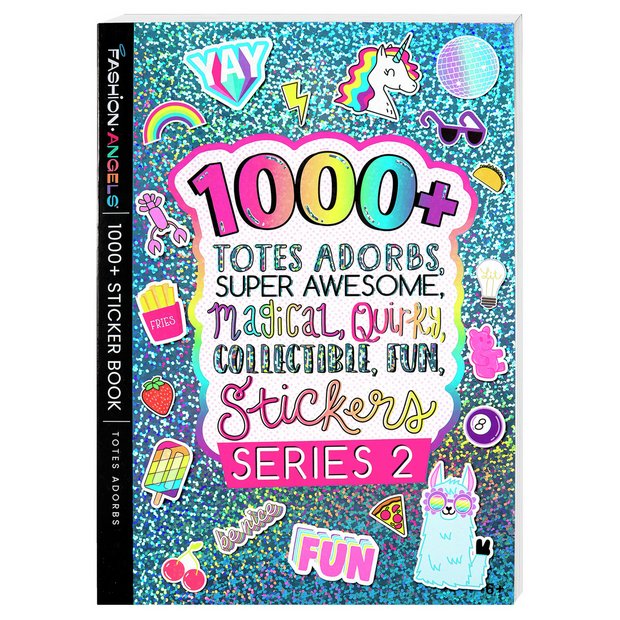 Fashion Angels sticker book with 1000+ stickers - British product
