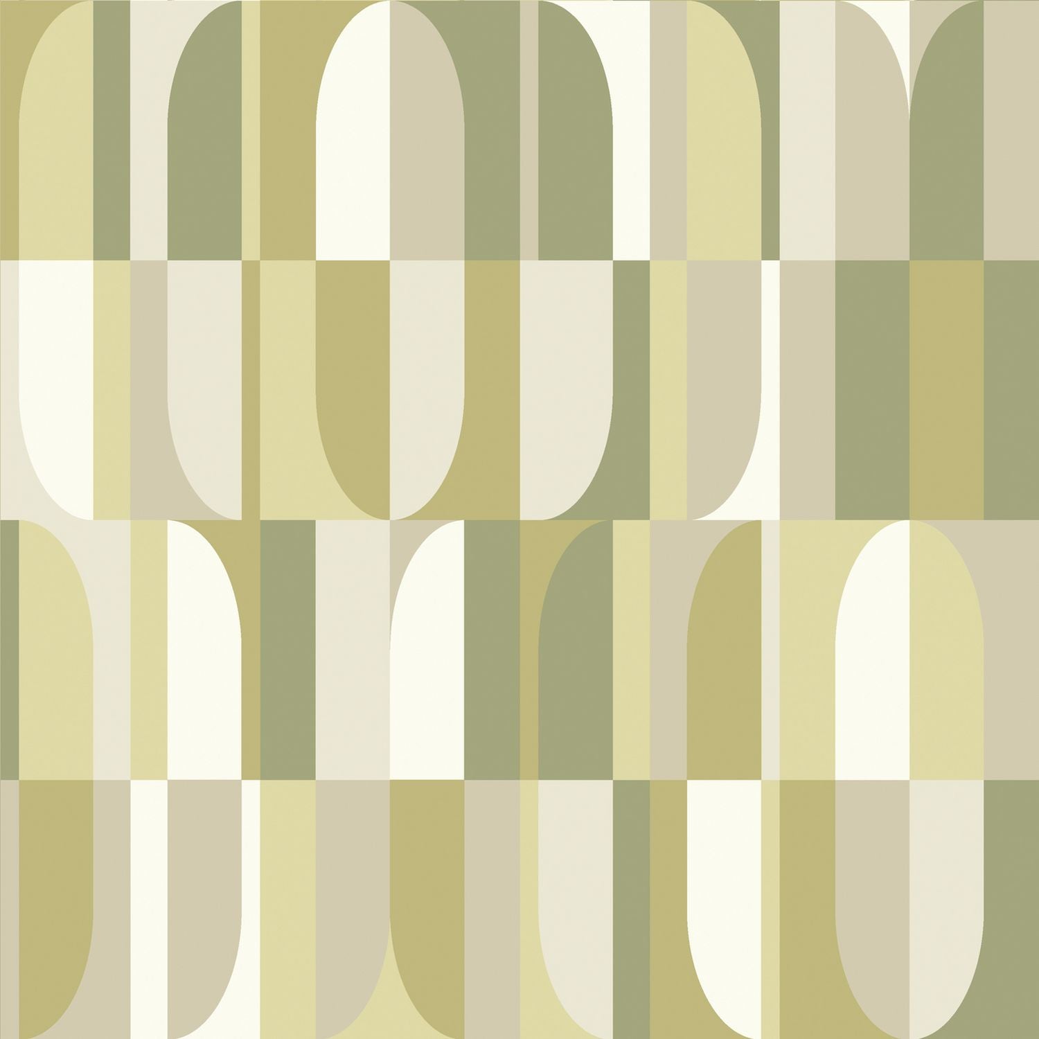 Hoopla Walls Building Blocks wallpaper in olive mix - British product