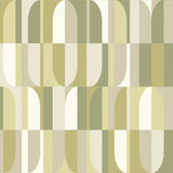 Hoopla Walls Building Blocks wallpaper in olive mix - British product