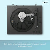 Sony PS-LX3BT automatic Bluetooth turntable black - British product