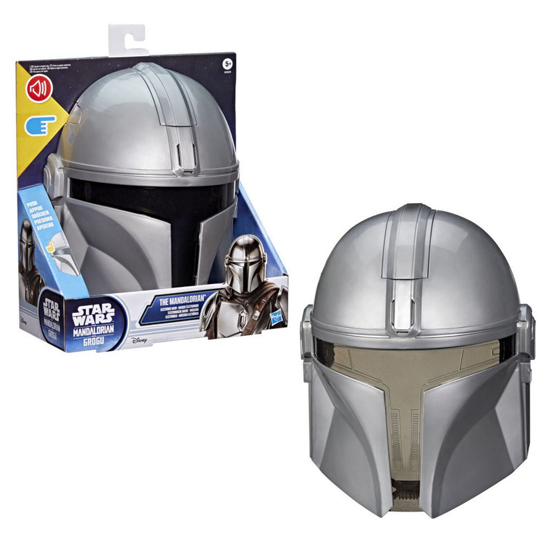 Hasbro Star Wars Mandalorian electronic mask with sound effects (British brand)