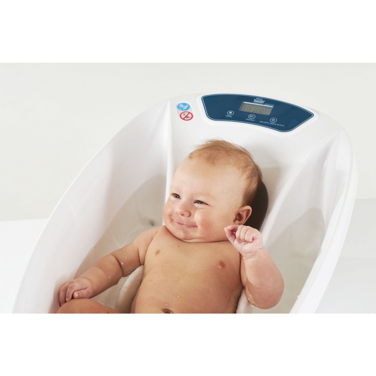 Baby Patent Aqua Scale digital baby bath, UK version