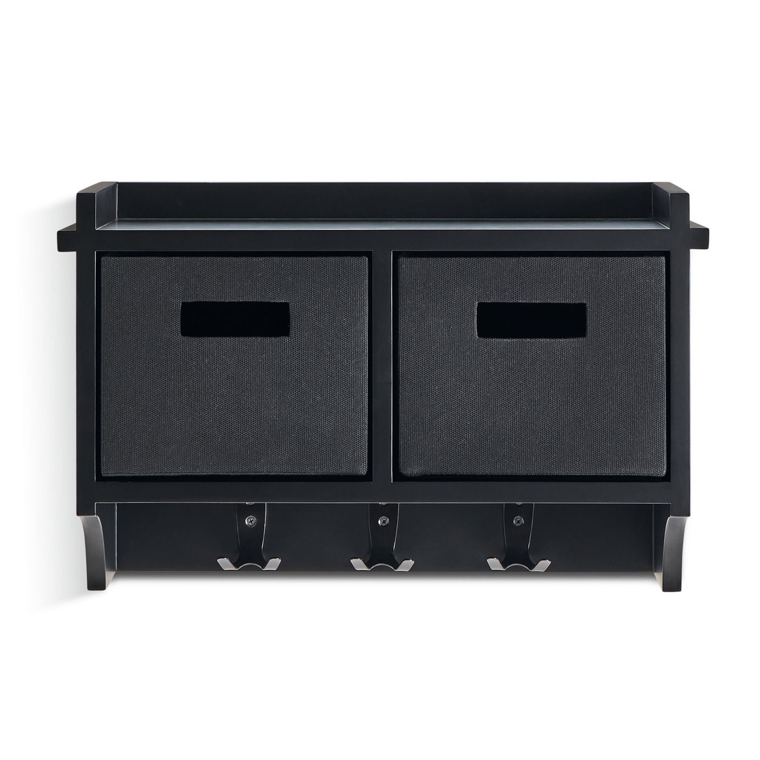 Argos Home coat rack with 2 fabric storage boxes 50cm wide, imported from the UK
