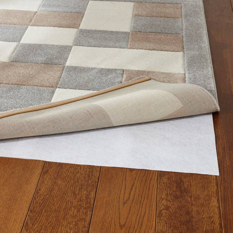 Think Rugs fleece anti-slip rug underlay 60x120cm (British brand)