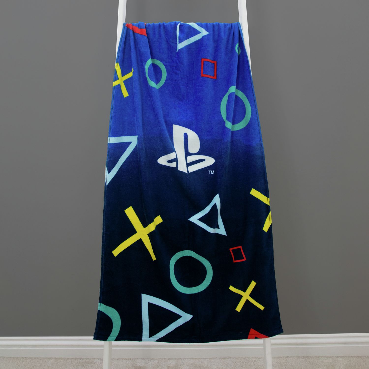 PlayStation blue beach towel 75x150 cm - British product