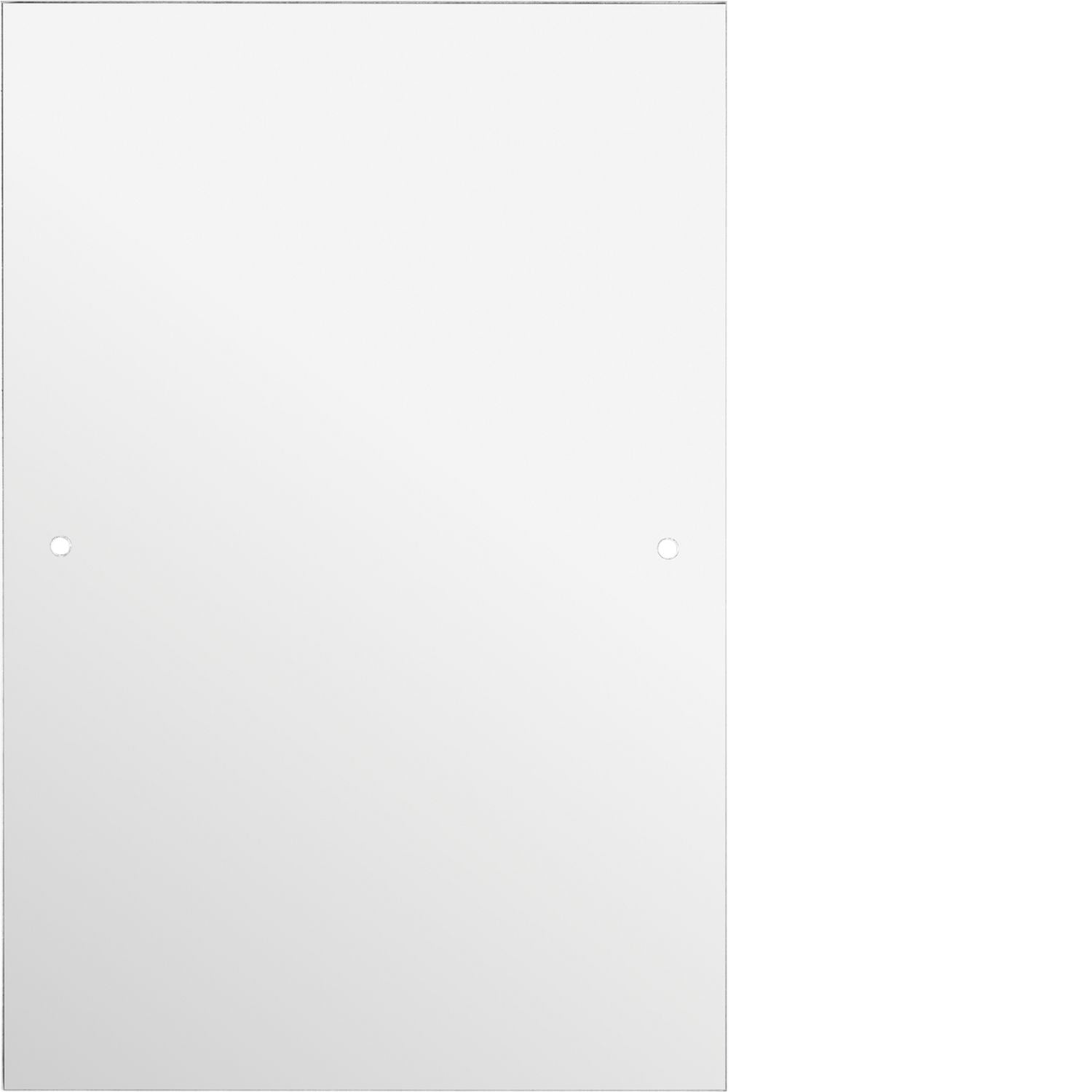 Argos Home white drilled bathroom wall mirror 45x30cm, UK version