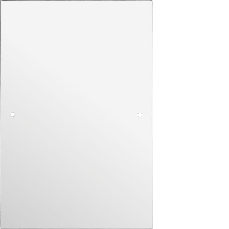 Argos Home white drilled bathroom wall mirror 45x30cm, UK version