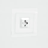 Argos Home white drilled bathroom wall mirror 45x30cm, UK version
