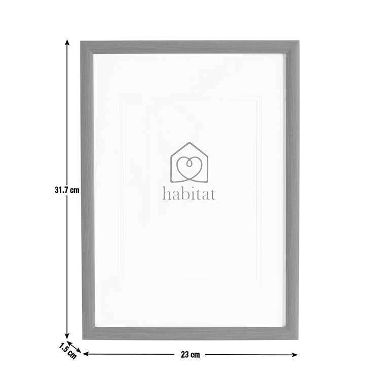 Habitat black picture frame A4 8x12, imported from the UK