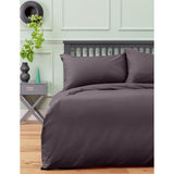 Habitat brushed cotton charcoal single bedding set, imported from the UK