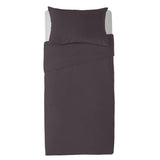 Habitat brushed cotton charcoal single bedding set, imported from the UK