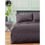 Habitat brushed cotton charcoal single bedding set, imported from the UK