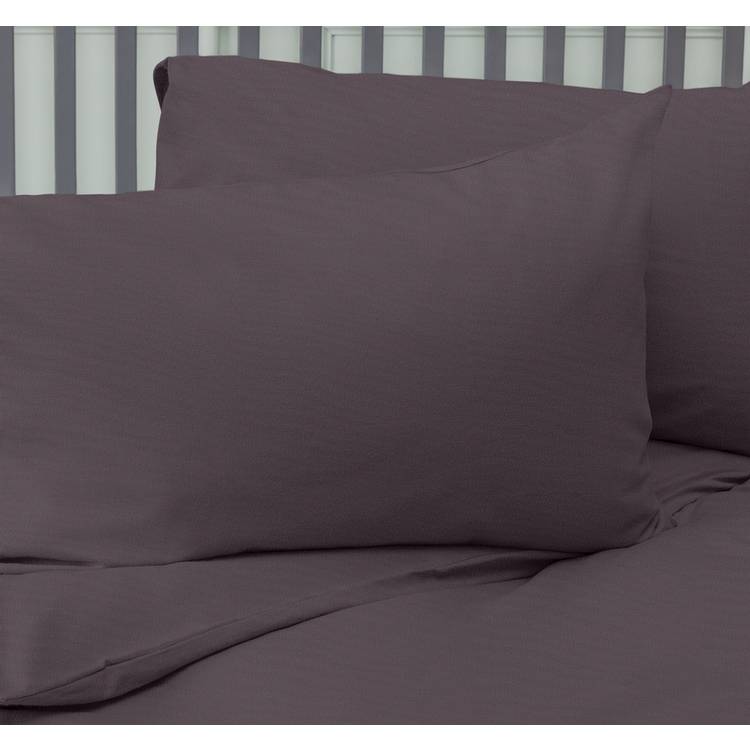 Habitat brushed cotton charcoal single bedding set, imported from the UK