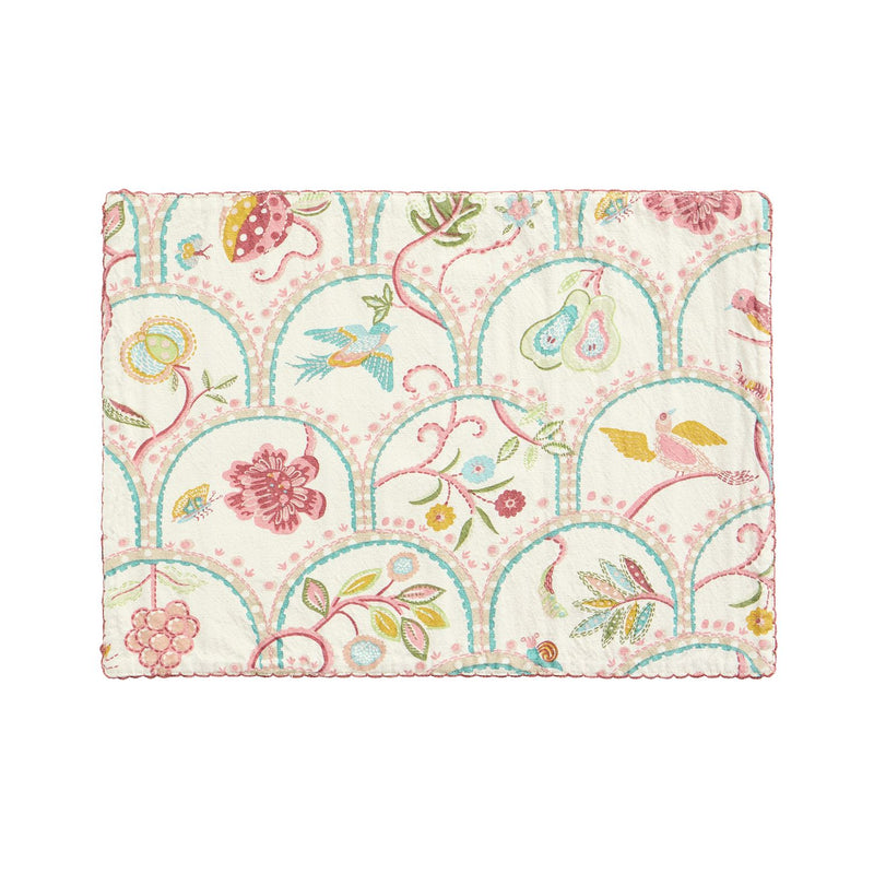 Sanderson National Trust placemats Harvest Fruits cotton (British brand)