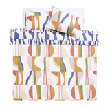 Habitat Geo Off White bedding set single (British brand)