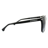 Armani sunglasses black gradient metal eagle logo, UK version