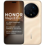 HONOR Magic8 Pro 5G 512GB smartphone in Sunrise Gold, UK version