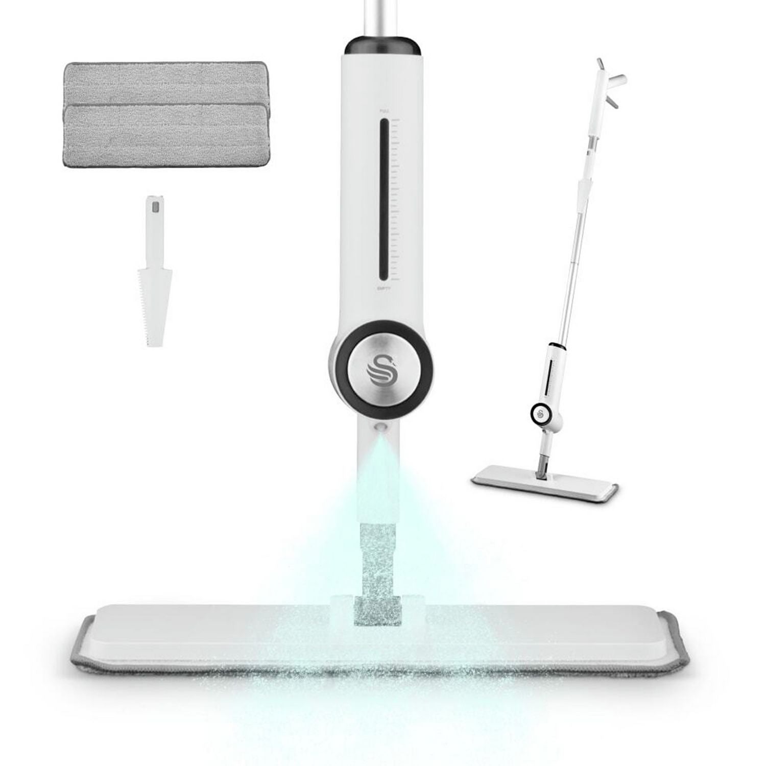 Swan 2-in-1 spray mop for hard floors, imported from the UK