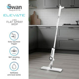 Swan 2-in-1 spray mop for hard floors, imported from the UK