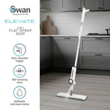 Swan 2-in-1 spray mop for hard floors, imported from the UK