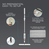 Swan 2-in-1 spray mop for hard floors, imported from the UK
