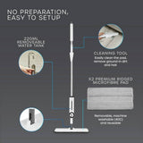 Swan 2-in-1 spray mop for hard floors, imported from the UK