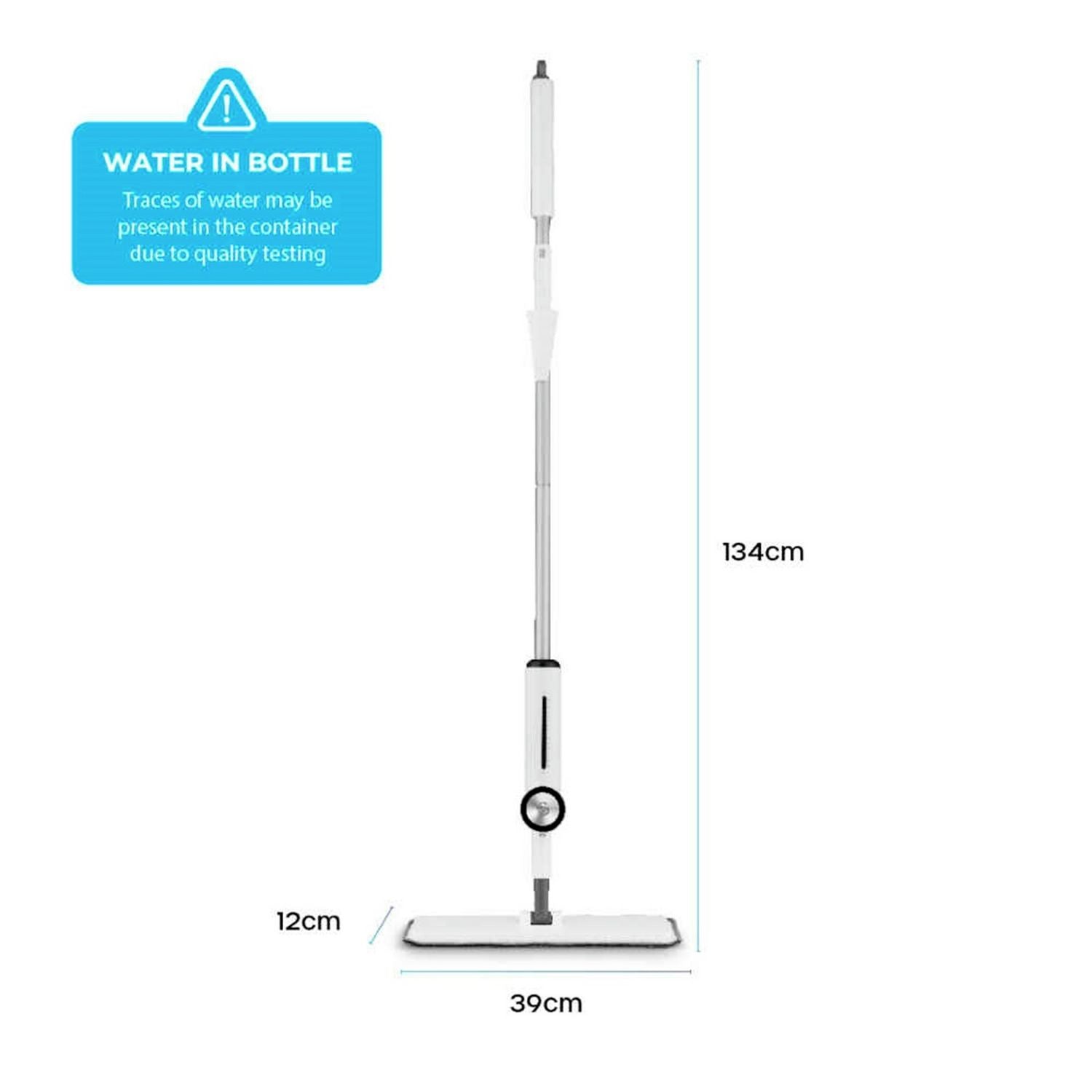 Swan 2-in-1 spray mop for hard floors, imported from the UK