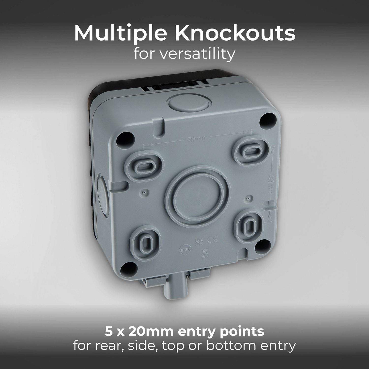 BG Electrical outdoor switched socket (British brand)