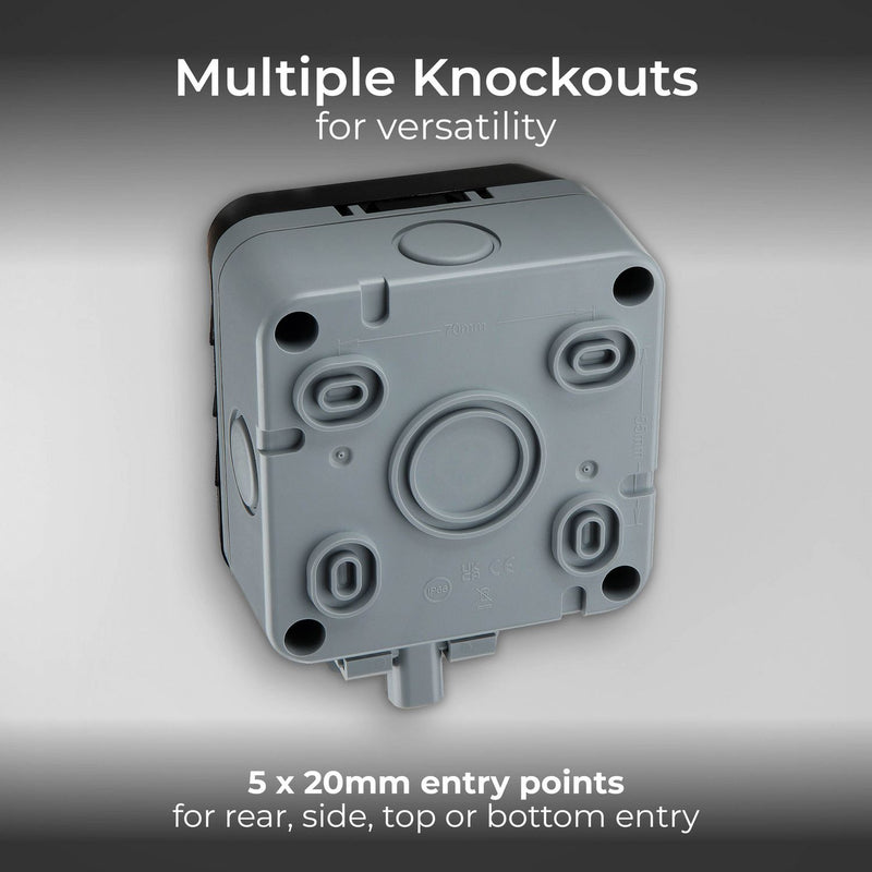 BG Electrical outdoor switched socket (British brand)