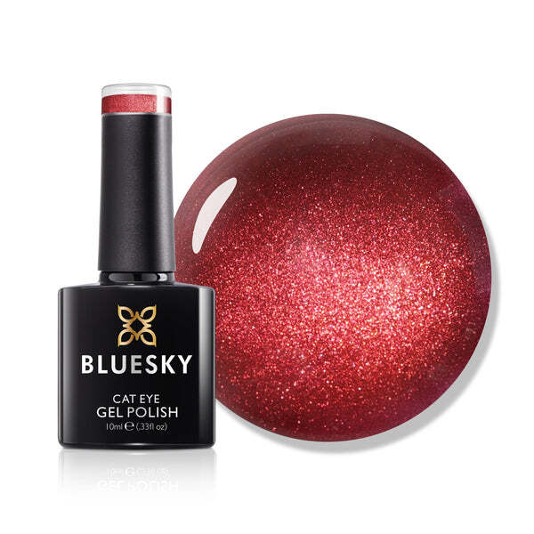 Bluesky cat eye gel polish Ruby Dusk 10ml (British brand)