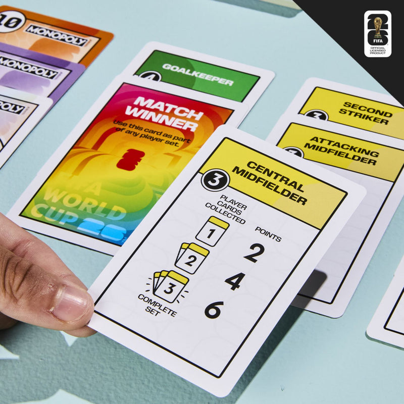 Monopoly Deal FIFA World Cup 2026 card game (British brand)