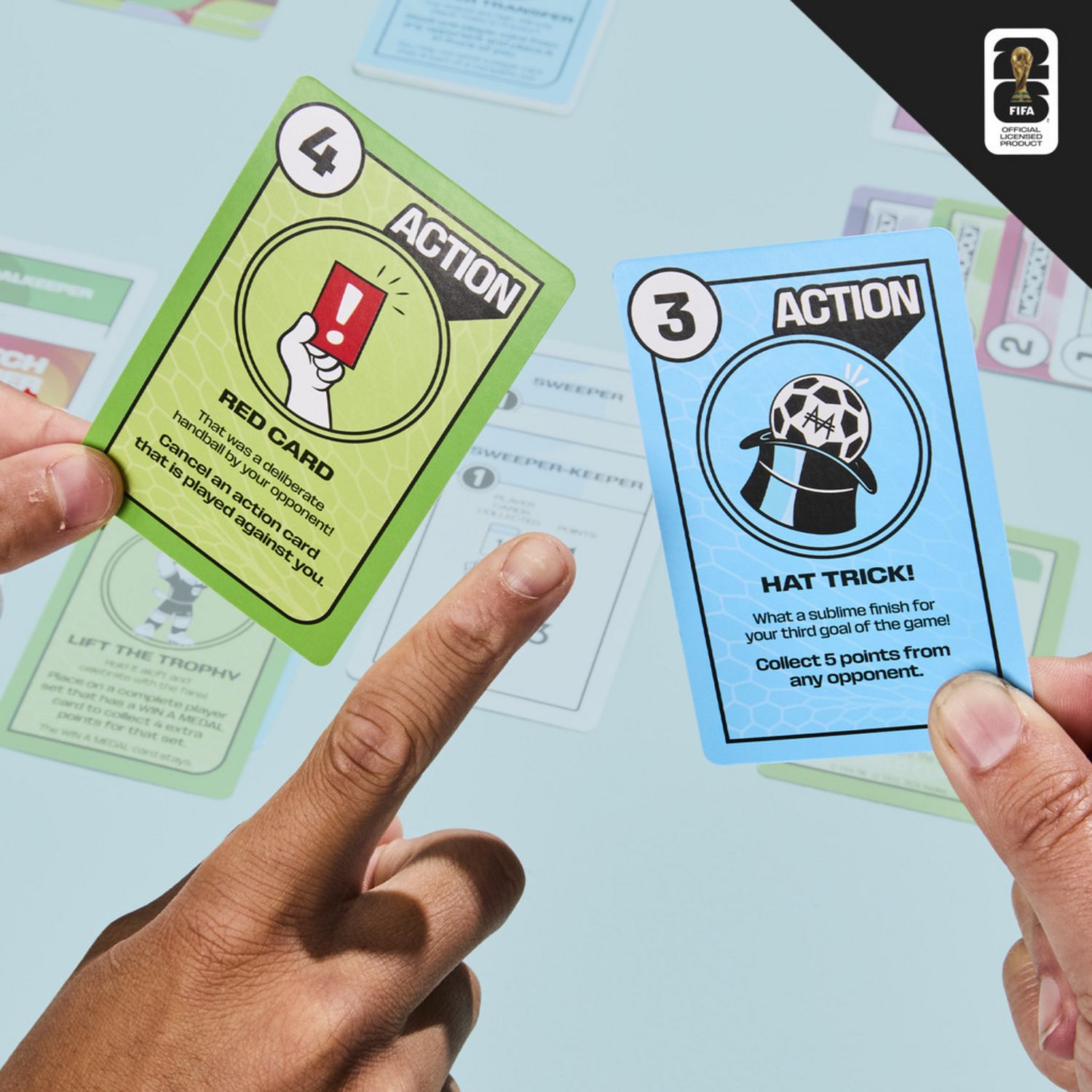 Monopoly Deal FIFA World Cup 2026 card game (British brand)