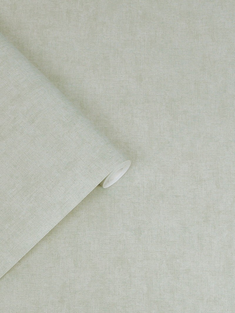 Laura Ashley sage green plain textured wallpaper 10m roll, imported from the UK