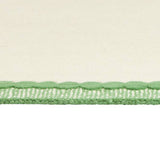 Habitat Bobbin Border cream wool cut pile rug 120x170cm, imported from the UK