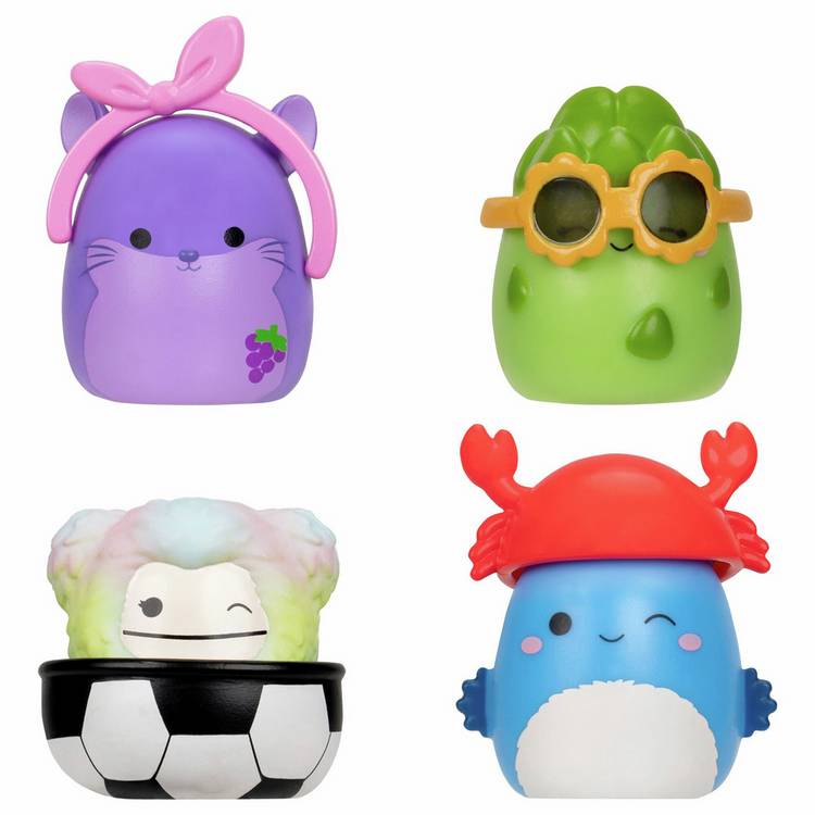 Squishmallows Squish-a-longs Series 6 14-pack mini figures (British brand)