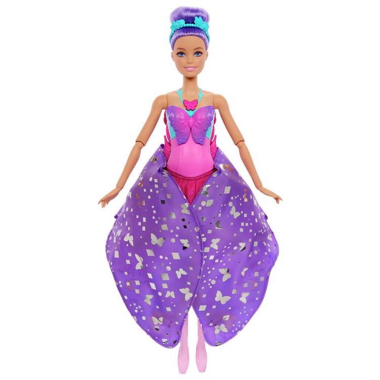 Barbie Dance and Flutter doll with butterfly wings 36cm, imported from the UK