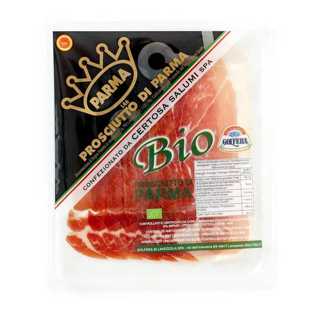 Golfera Organic Prosciutto di Parma (Parma Ham)   70g GOODS M&S   