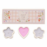 Widdop Love Life candle gift set of three - British product