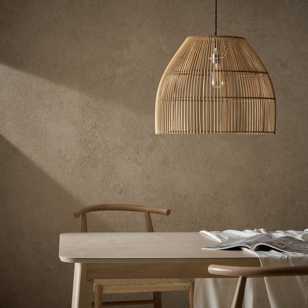 Habitat Bamboo Lampshade 51cm, UK version