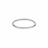 Rosefield stainless steel plain bangle 4mm - British product