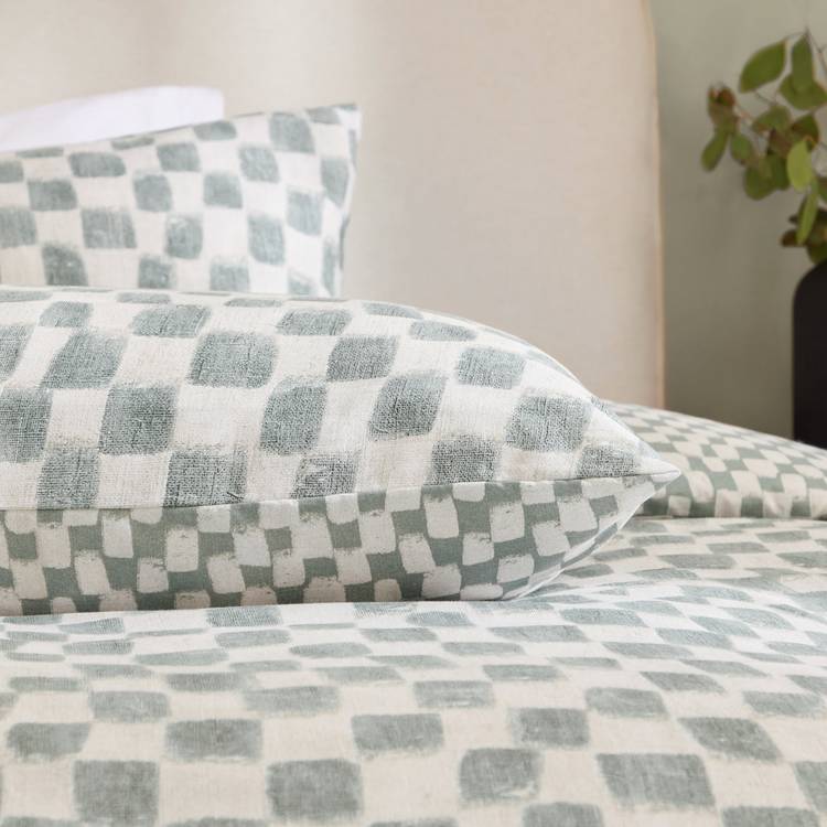 Hoem Nyhavn Aqua single bedding set, imported from the UK