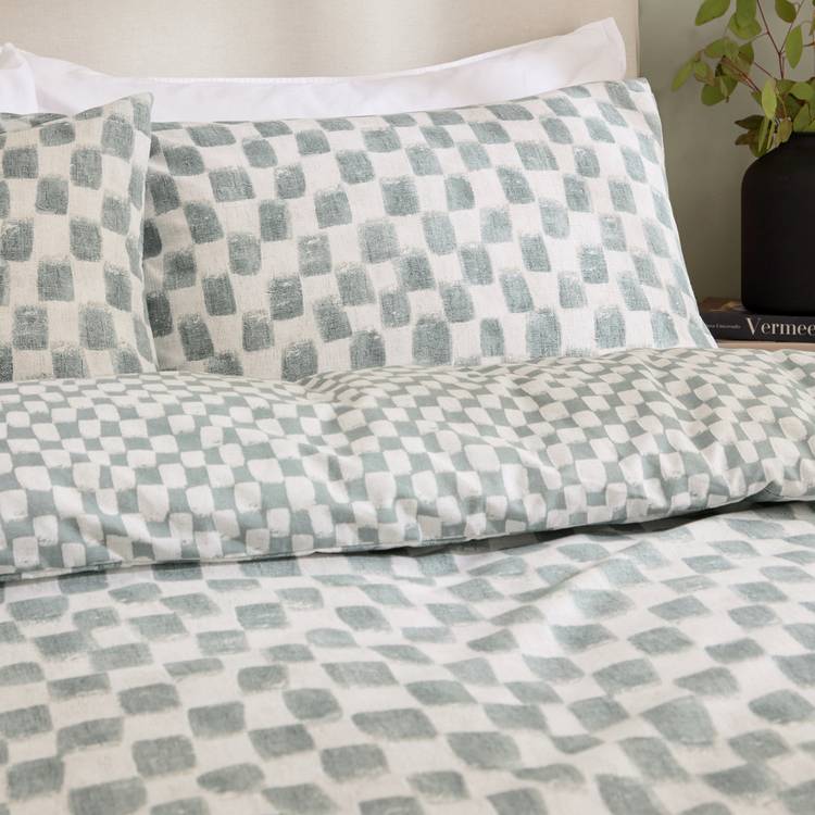Hoem Nyhavn Aqua single bedding set, imported from the UK