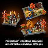 LEGO Icons Autumn Cottage Garden model kit - British product