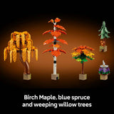 LEGO Icons Autumn Cottage Garden model kit - British product