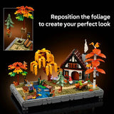 LEGO Icons Autumn Cottage Garden model kit - British product